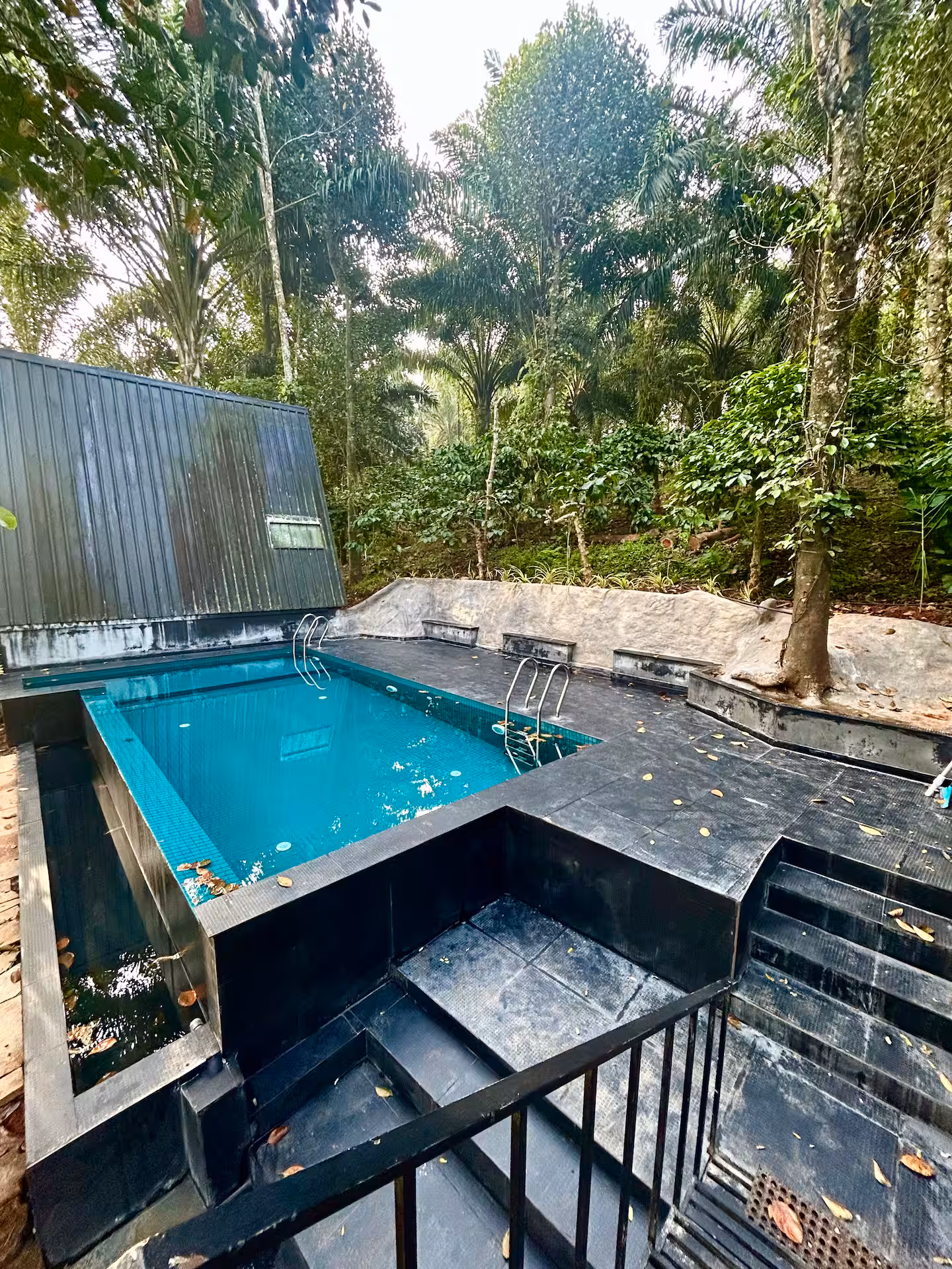 The pool at Lazyblue, Kabani Riverside