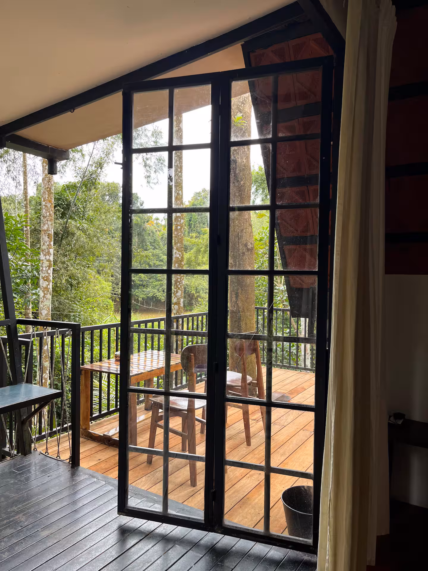The balcony at Riverloft, Kabani Riverside