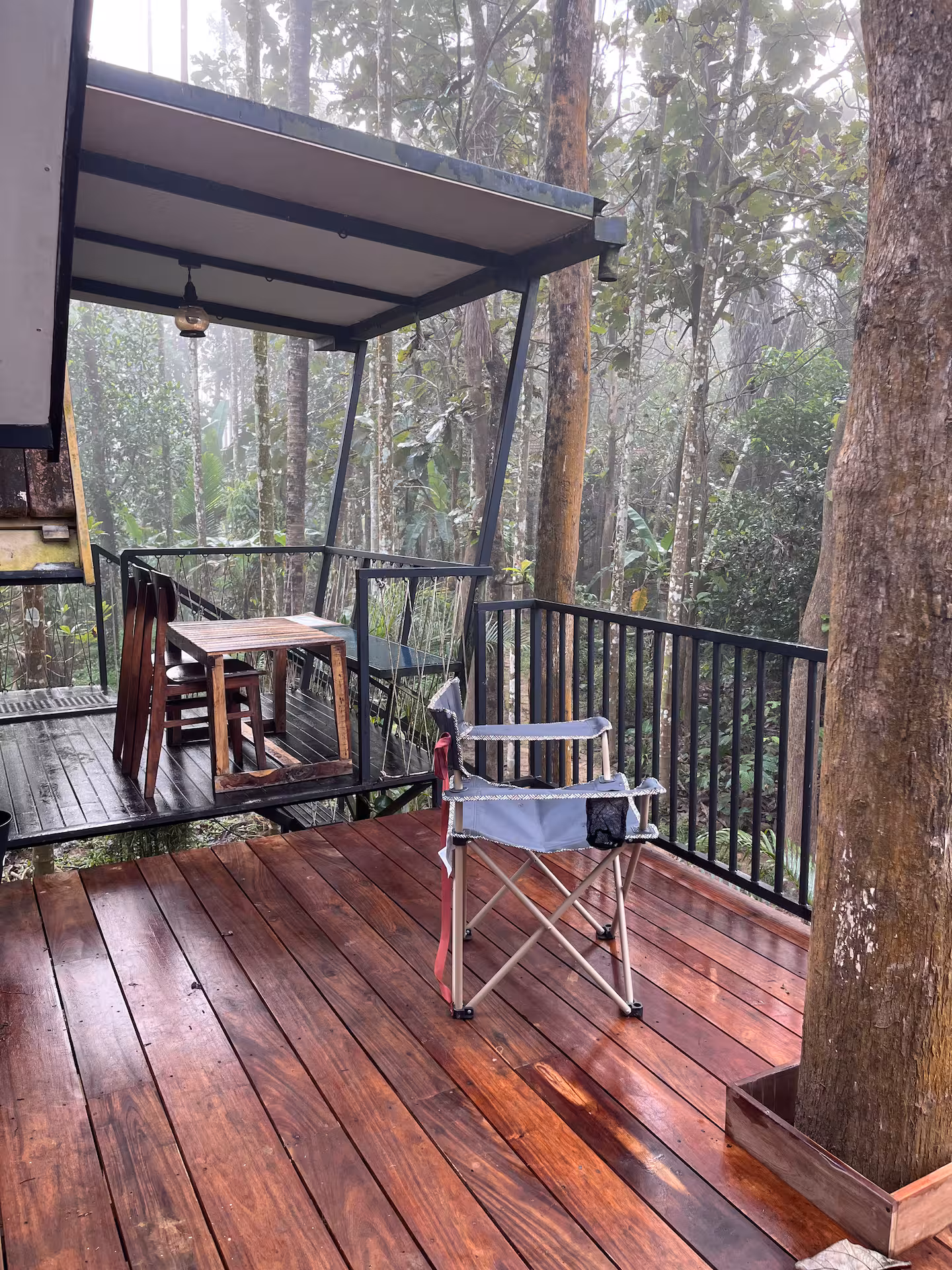 The balcony at Riverloft, Kabani Riverside