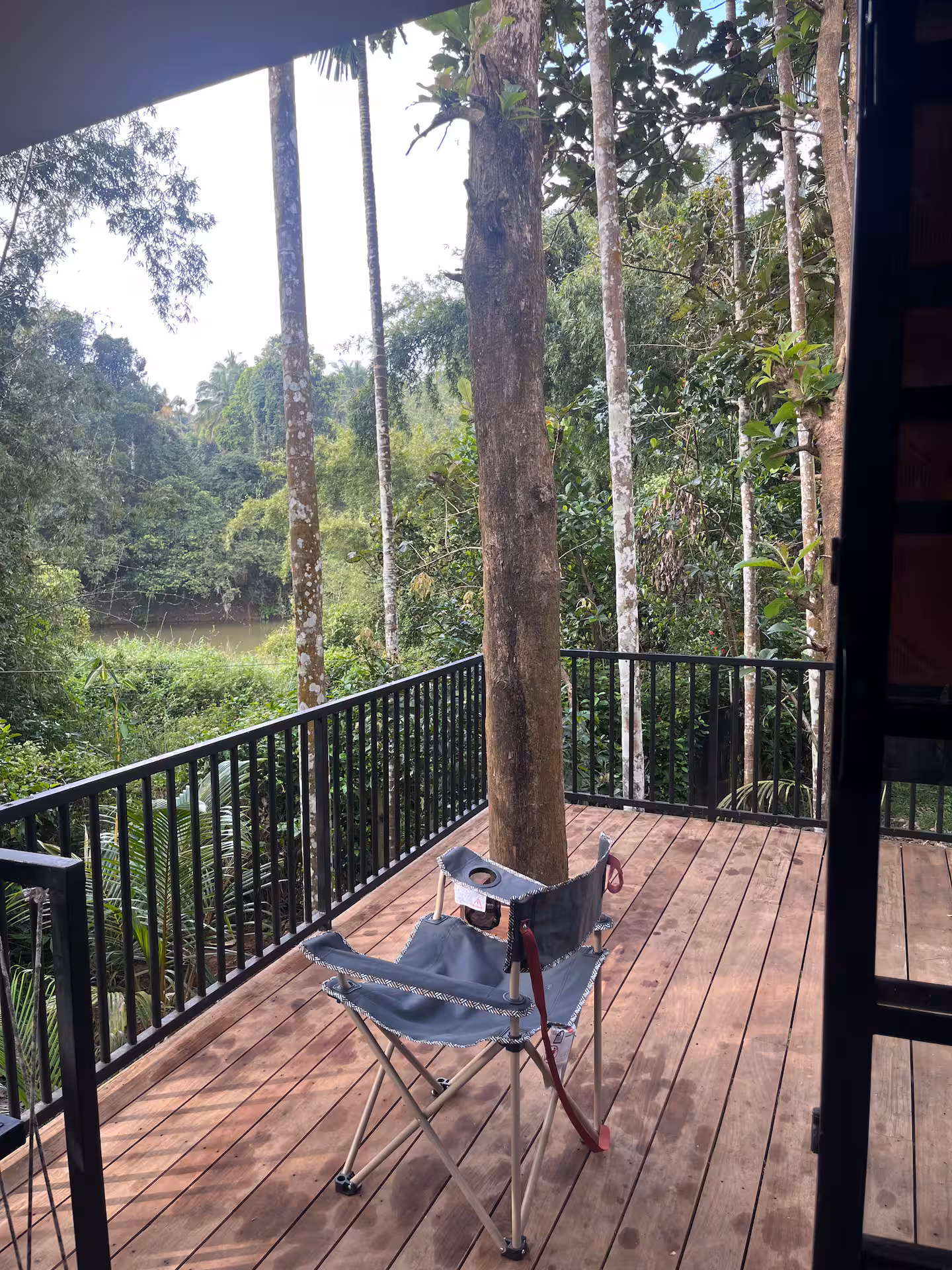 The balcony at Riverloft, Kabani Riverside