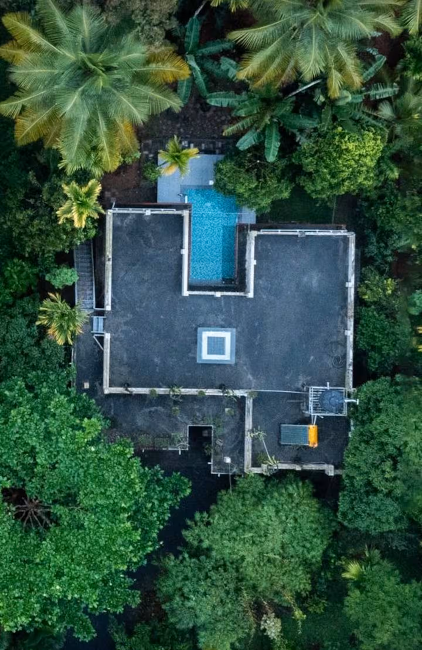 The patio at The Riverside Villa, Kabani Riverside