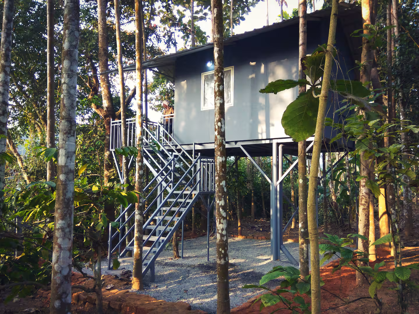 Backyard thats how you go in at Waterfront, Kabani Riverside