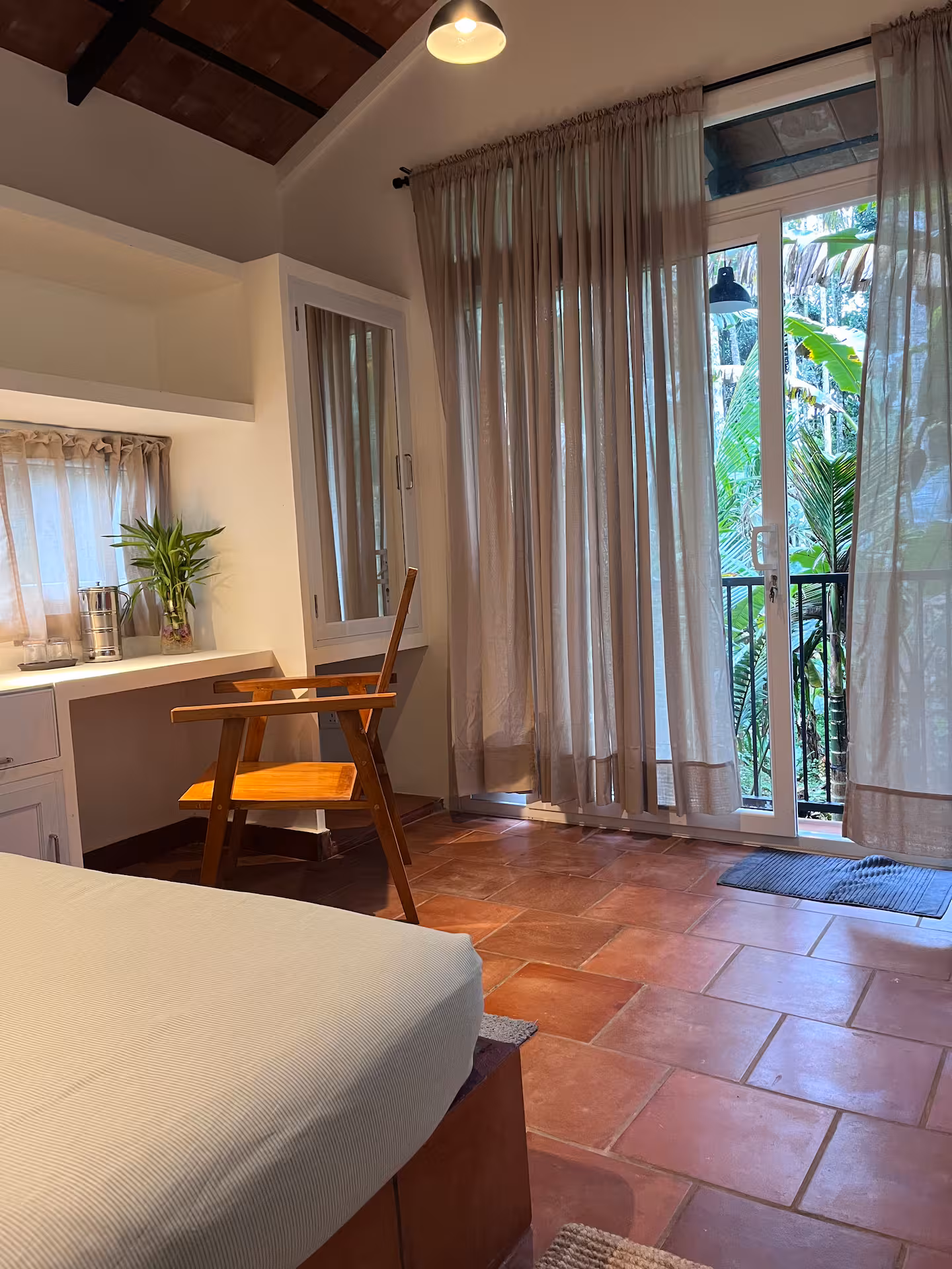 Where you'll sleep at The Writer's Cabin, Kabani Riverside