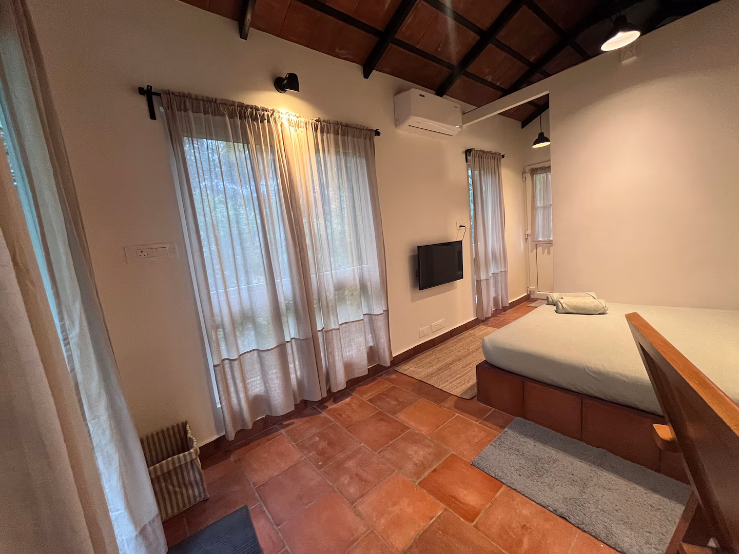 Where you'll sleep at The Writer's Cabin, Kabani Riverside