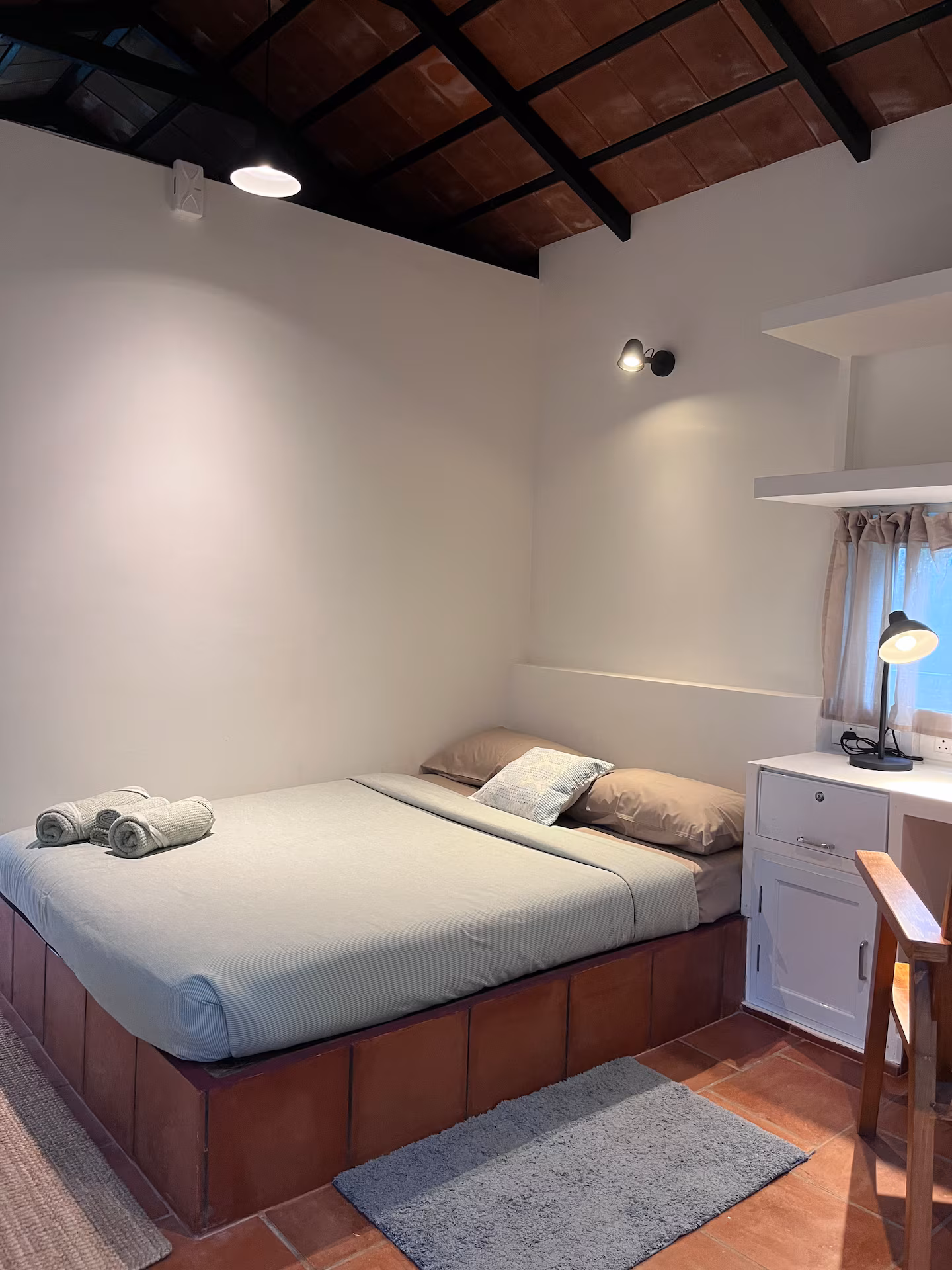Where you'll sleep at The Writer's Cabin, Kabani Riverside